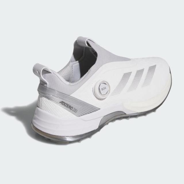 アディダス NLK60-IH3357-250 メンズ スパイクレス ゴルフシューズ アディゼロ ゼッドジー 25 ボア（フットウェアホワイト/シルバーメタリック/ライトグレーヘザーソリッドグレー・サイズ：25.0cm）adidas[NLK60IH3357250] 返品種別A