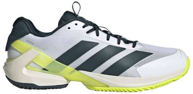 アディダス ADJ-JR2713-270 メンズ テニスシューズ アディゼロウーバーソニック 5 クレーテニス（オーロラアイビー/フットウェアホワイト/フットウェアホワイト・サイズ：27.0cm）adidas[ADJJR2713270] 返品種別A