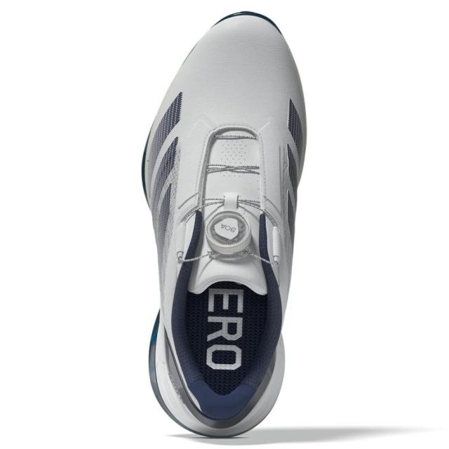 アディダス OMX77-JS1767-260 メンズ ゴルフシューズ アディゼロ ゼッドジー ロー ボア（ホワイト/ナイトインディゴ/シルバーメタリック・サイズ：26.0cm）adidas[OMX77JS1767260] 返品種別A