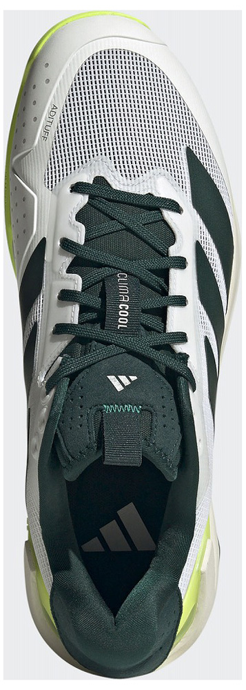 アディダス ADJ-JR2714-270 メンズ テニスシューズ アディゼロウーバーソニック 5 テニス（フットウェアホワイト/オーロラアイビー/ルシッドレモン・サイズ：27.0cm）adidas[ADJJR2714270] 返品種別A