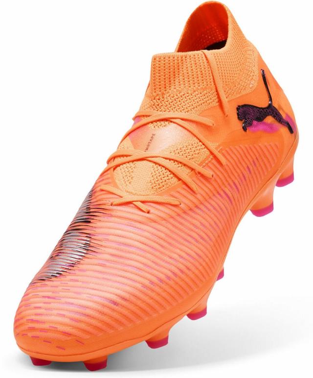 プーマ PJ-10859103-250 ユニセックス サッカースパイク 固定式 フューチャー 8 プロ HG/AG（Heat Fire-PUMA Black-Ravish・サイズ：25.0cm）PUMA[PJ10859103250] 返品種別A_4
