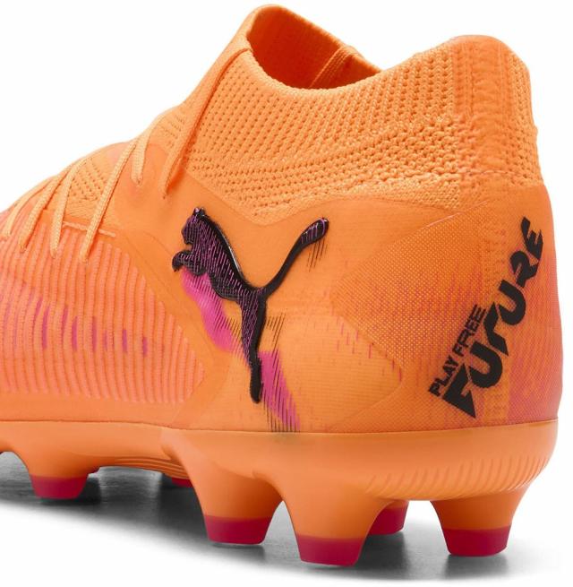 プーマ PJ-10859103-275 ユニセックス サッカースパイク 固定式 フューチャー 8 プロ HG/AG（Heat Fire-PUMA Black-Ravish・サイズ：27.5cm）PUMA[PJ10859103275] 返品種別A_5