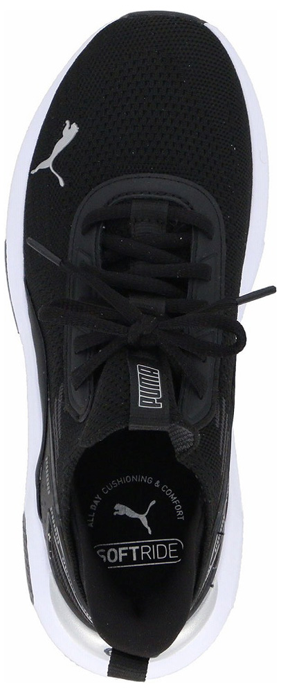プーマ ユニセックス SOFTRIDE エンゾ 5 HYPE（PUMA Black-PUMA White-PUMA Silver・サイズ：23.5cm） PUMA PJ-31172601-235返品種別A