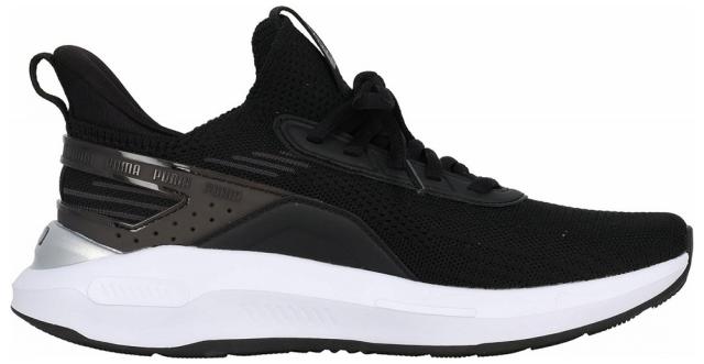 プーマ ユニセックス SOFTRIDE エンゾ 5 HYPE（PUMA Black-PUMA White-PUMA Silver・サイズ：24.5cm） PUMA PJ-31172601-245返品種別A