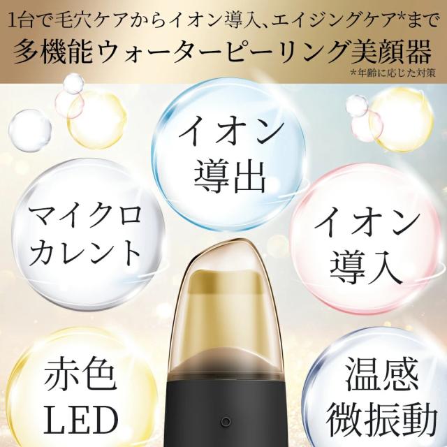 ゲスケ 多機能ウォーターピーリング美顔器 GESKE マイクロカレント