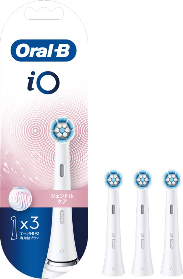 ブラウン IORBSW-3EL ジェントルケアブラシ（ホワイト）【3本入】BRAUN　Oral-B（オーラルB）[IORBSW3EL] 返品種別A