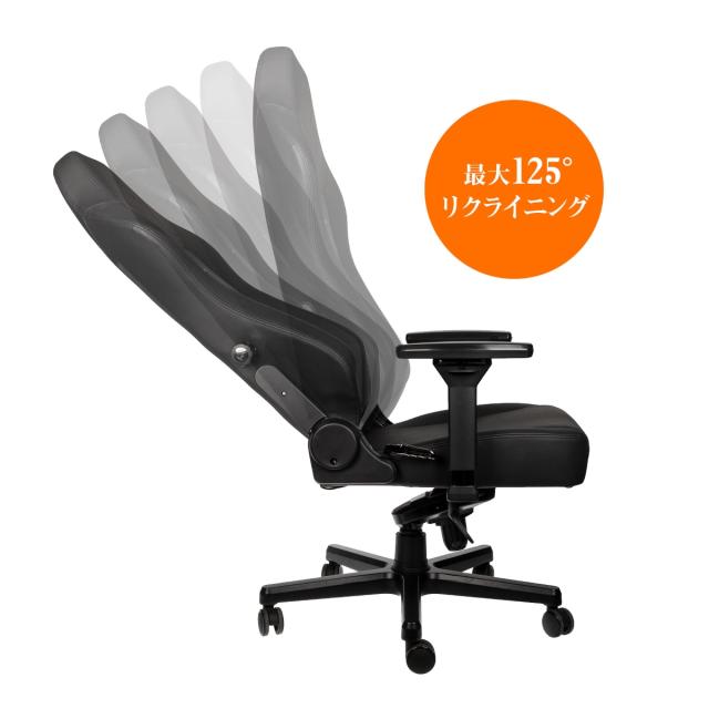 noblechairs ゲーミングチェア HERO BLACK EDITION NBL-HRO-PU-BED-SGL返品種別A