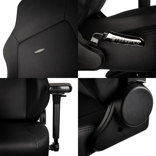 noblechairs ゲーミングチェア HERO BLACK EDITION NBL-HRO-PU-BED-SGL返品種別A