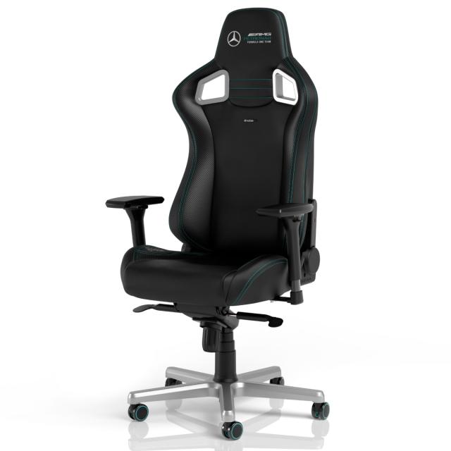noblechairs ゲーミングチェア EPIC Mercedes-AMG Petronas Formula One Team - 2021 Edition NBL-EPC-PU-MPF-SGL返品種別A