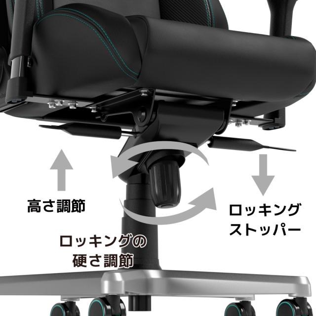 noblechairs ゲーミングチェア EPIC Mercedes-AMG Petronas Formula One Team - 2021 Edition NBL-EPC-PU-MPF-SGL返品種別A_11