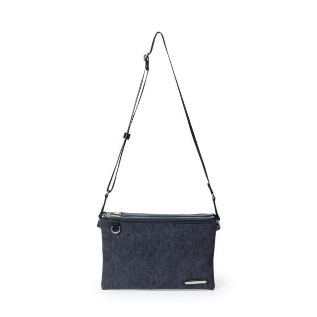 INNFITH(インフィス) BF015132-1A-2A INNFITH デニムサコッシュ（ダークネイビー/ブラック）[BF0151321A2A] 返品種別A