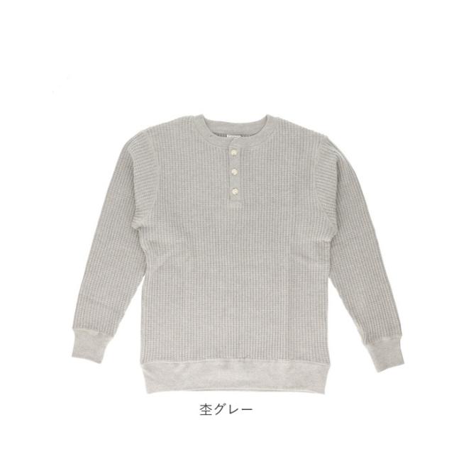 JEMORGANN(ジェーイーモーガン) JEMORGAN ビッグワッフル長袖ヘンリー