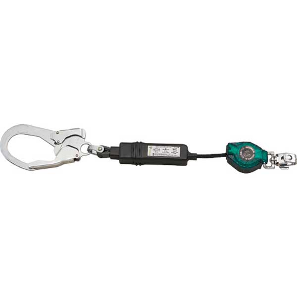 タイタン HL-MR リコロ-N ロック装置付巻取器 タイプ1ランヤード シングル墜落制止用器具 巻取式ランヤード[HLMR] 返品種別B