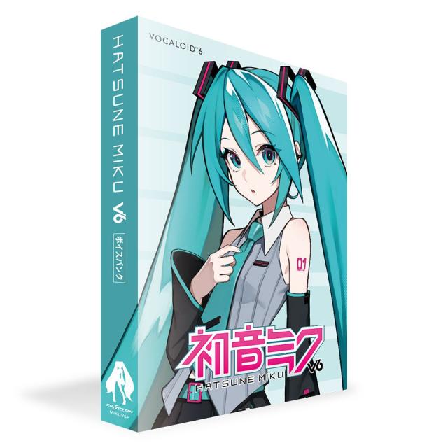 クリプトン・フューチャー・メディア MIKUV6P 初音ミク V6 ボイスバンク※パッケージ（メディアレス）版[MIKUV6P] 返品種別B