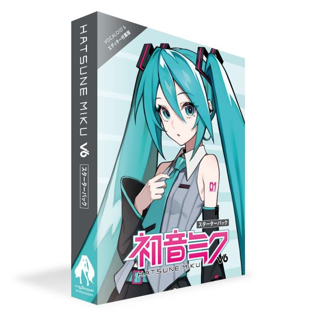 クリプトン・フューチャー・メディア MIKUV6SPP 初音ミク V6 スターターパック※パッケージ（メディアレス）版[MIKUV6SPP] 返品種別B