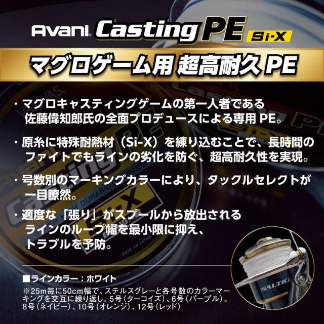 2個セット Avani Casting PE Si-X 12号300m アバニ 【公式通販】