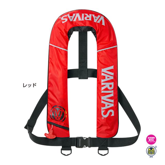 バリバス ライフジャケット ベストタイプ VAL-17 (レッド) VAL-17レッド返品種別A