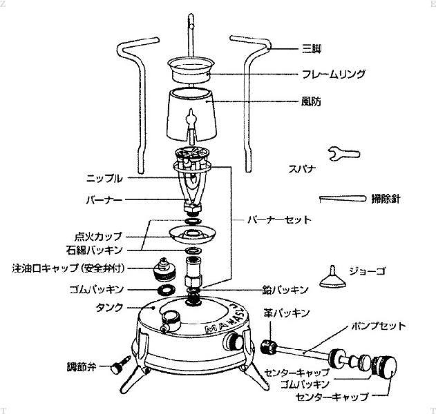 マナスル(MANASLU) STA-2144 【パーツ】ポンプロッドセット126用[STA2144] 返品種別A_1