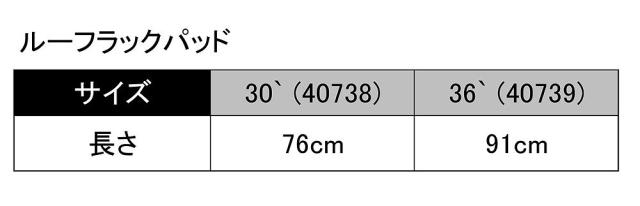 スター商事 STA-40738 ルーフラックパッド(2本1セット)30(76cm)[STA40738] 返品種別Aの通販は