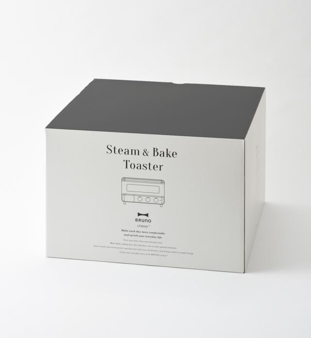 BRUNO ホワイト トースター BOE067-WH BRUNO crassy+ スチーム&ベイク トースター BOE067-WH [ホワイト