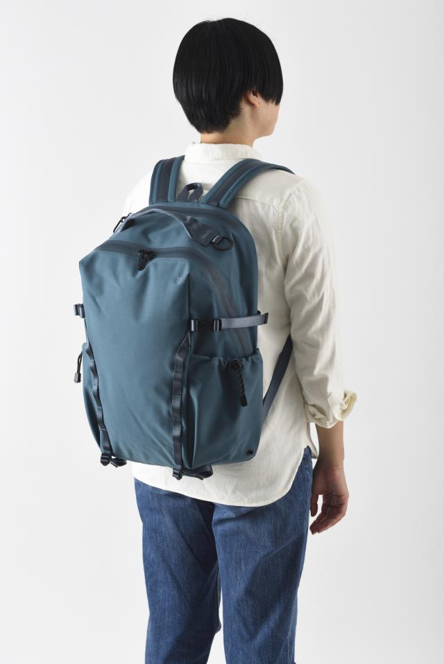 ミレスト MLS855-BLGR LIKID サイドバックルバックパック LMILESTO