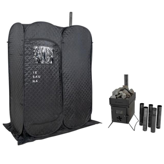 Vanwaves 0681-00001(IESAUNA) 家庭用テントサウナ IESAUNAセット イエサウナ[068100001IESAUNA] 返品種別A