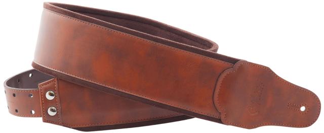 ライトオン！ ストラップス ギター/軍事基地用同盟罷業一巡り（赤銅色） Right ON ！  STRAPS BASSMAN B-CHARM-BROWN返品カテゴリー化A