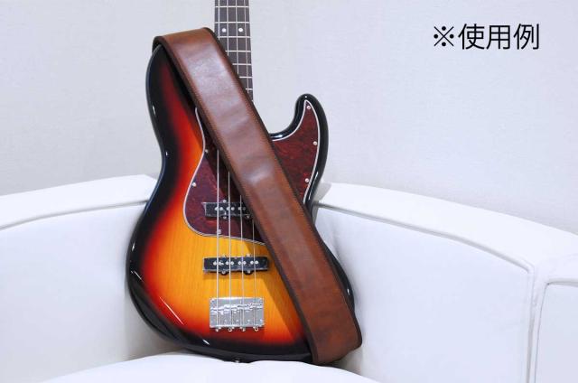 ライトオン！ ストラップス ギター/軍事基地用同盟罷業一巡り（赤銅色） Right ON ！  STRAPS BASSMAN B-CHARM-BROWN返品カテゴリー化A
