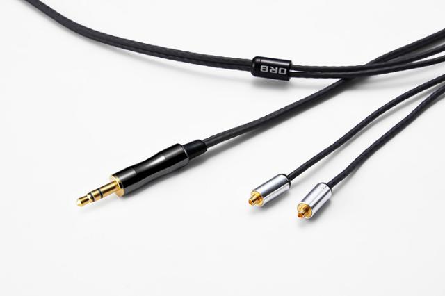 オーブ ヘッドホン/イヤホン用リケーブル(1.2m)【MMCX⇔3.5mm3極(ステレオ)ストレートプラグ】 CF-N-2G-MMCX 3.5返品種別A