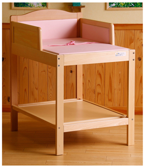 スリーピー オムツカエダイ_ナ-サリ- おむつ替え台P（ベルト付）石崎家具　SLEEPY（スリーピー）[オムツカエダイナサリ] 返品種別A