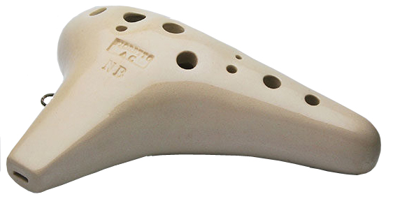 ナイト フィオレット オカリナ アルトC ノーマルブレス（ナチュラル） NIGHT OCARINA FIORETTO-ACNNB-ナチュラル返品種別B