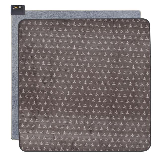 広電 VWU201H-HK ホットカーペット（2畳相当　グレー/ツリー柄）【暖房器具】KODEN[VWU201HHK] 返品種別A