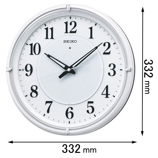 電波時計 掛け時計 303振り子時計シルバー/インテリア 壁掛け時計