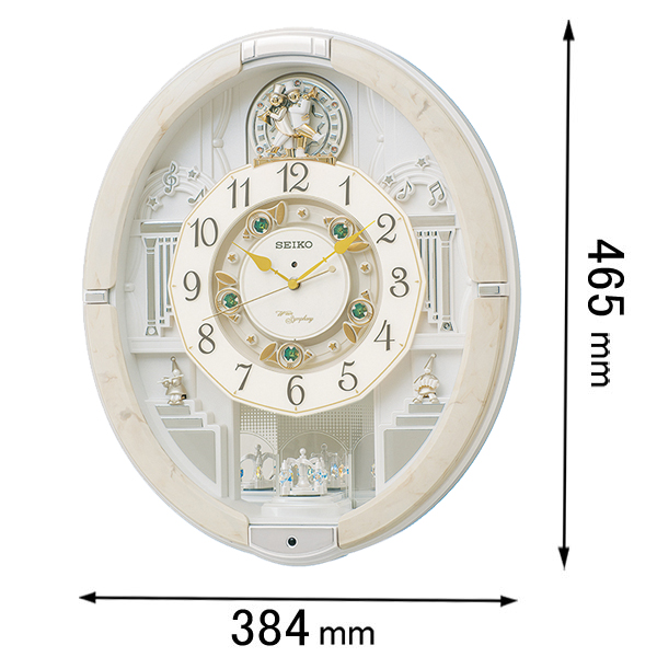 セイコー 電波からくり時計セイコーメロディ RE-576-A[RE576A] 返品種別A