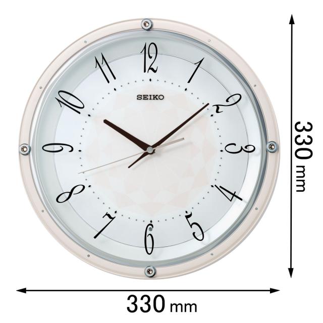セイコー 電波掛け時計SEIKO 電波掛け時計 KX-257-P[KX257P] 返品種別A