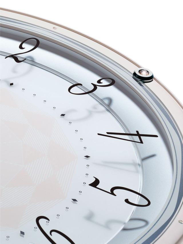 セイコー 電波掛け時計SEIKO 電波掛け時計 KX-257-P[KX257P] 返品種別A_2