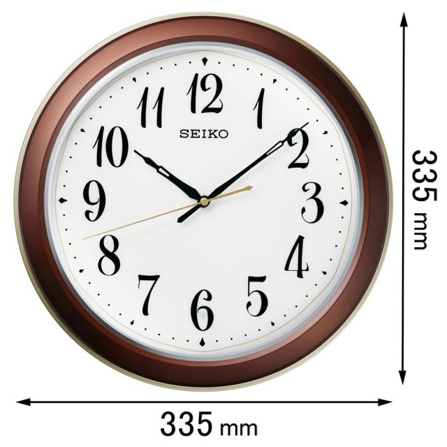 セイコー 電波掛け時計SEIKO　自動点灯電波掛け時計 KX-261-B[KX261B] 返品種別A