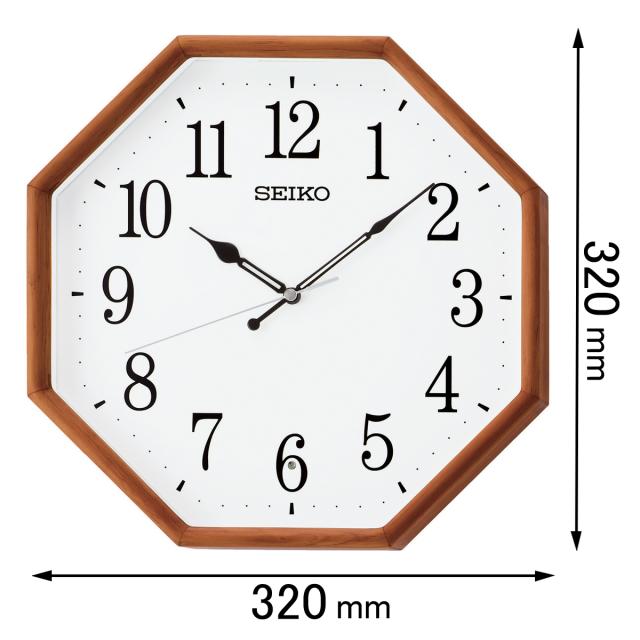 セイコー 電波掛け時計SEIKO KX-263-B[KX263B] 返品種別A