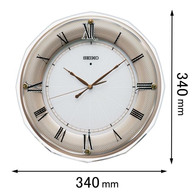 大型55cm】CITIZEN 電波掛け時計 8MY465-0 ステンレス調② CITIZEN