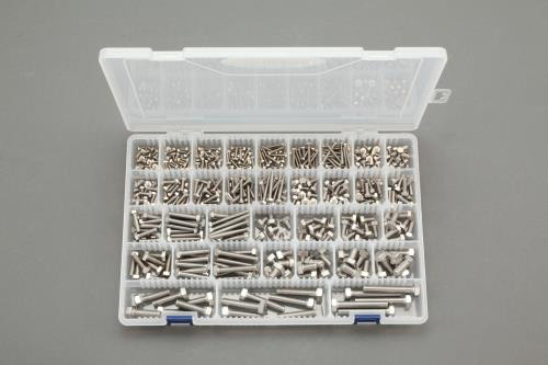 エスコ EA949L-3 M3-M8 六角ボルトセット(ステンレス製)ESCO[EA949L3] 返品種別B
