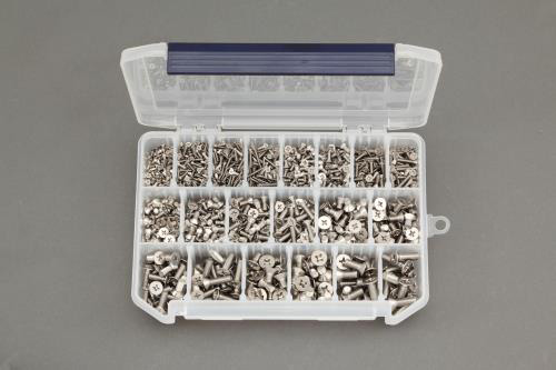 エスコ EA949AD-92 M2-M6 皿頭小ねじセット(ステンレス製)ESCO[EA949AD92] 返品種別B