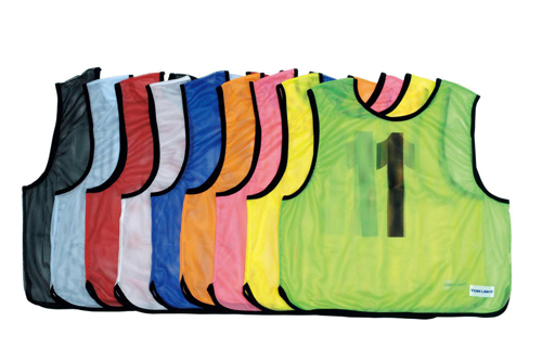 トーエイライト B7694G メッシュベストJr No.11〜20 10枚組（蛍光グリーン・ジュニアサイズ）TOEI LIGHT[B7694GTOEILIGHT] 返品種別A