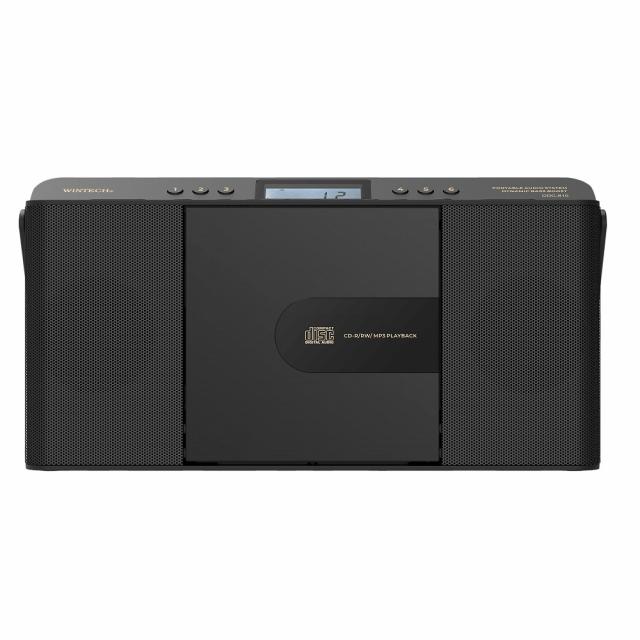 WINTECH CDC-810K CD時辰儀ラジオ受信機(黒いこと)[CDC810K] 返品カテゴリー化A