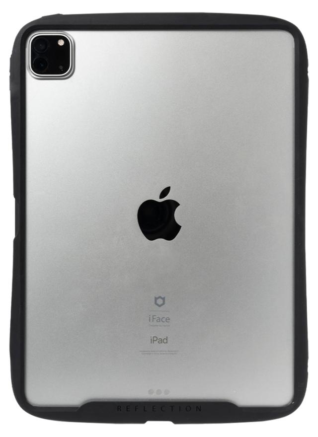 Hamee 41-943946 iPad Pro 11インチ(第4/3/2世代)用 ハイブリッドケース IFACE REFLECTION （ブラック）[41943946] 返品種別A