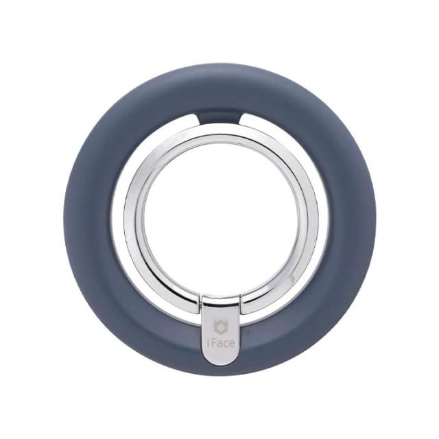 Hamee 41-971291 スマホリング iFACE MagSafe RING（ネイビー）[41971291] 返品種別A