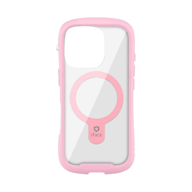 Hamee 41-980101 iPhone 16 Pro用 MagSynq強化ガラスクリアケース iFace Reflection（サクラ ...