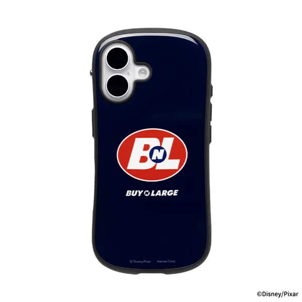 Hamee 41-985632 iPhone16用 ハイブリッドケース iFace ディズニー Buy　N　Large（ブラック）[41985632] 返品種別A