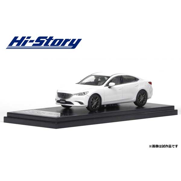 ハイストーリー 1/43 MAZDA ATENZA SEDAN (2016) スノーフレイクホワイトパールマイカ【HS137WH】ミニカー  返品種別B