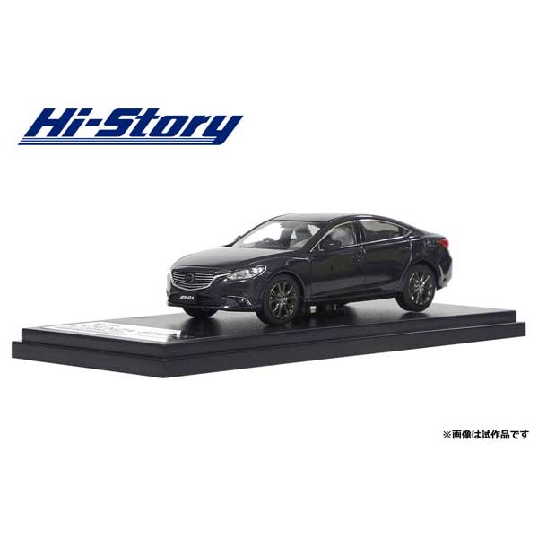 ハイストーリー 1/43 MAZDA ATENZA SEDAN (2016) ジェットブラックマイカ【HS137BK】ミニカー  返品種別B