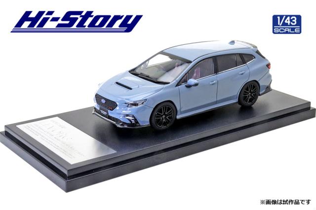 ハイストーリー 1/43 SUBARU LEVORG STI Sport (2020) STIスポーツパーツ クールグレーカーキ【HS333KH】ミニカー  返品種別B